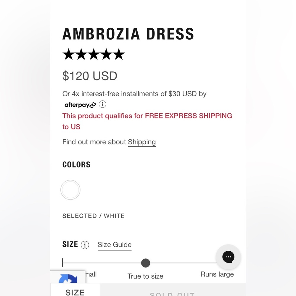 IAMGIA AMBROZIA DRESS IN WHITE - Picture 5 of 5